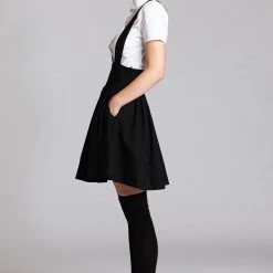 L'école Des Femmes Suspender Skirt With Pockets Skirts