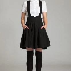 L'école Des Femmes Suspender Skirt With Pockets Skirts
