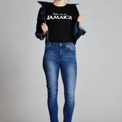 L'école Des Femmes T-shirts Take Me To Jamaica Tee (Black)