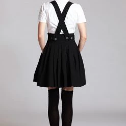L'école Des Femmes Suspender Skirt With Pockets Skirts
