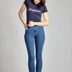 L'école Des Femmes T-shirts Sexophone Tee (Navy)