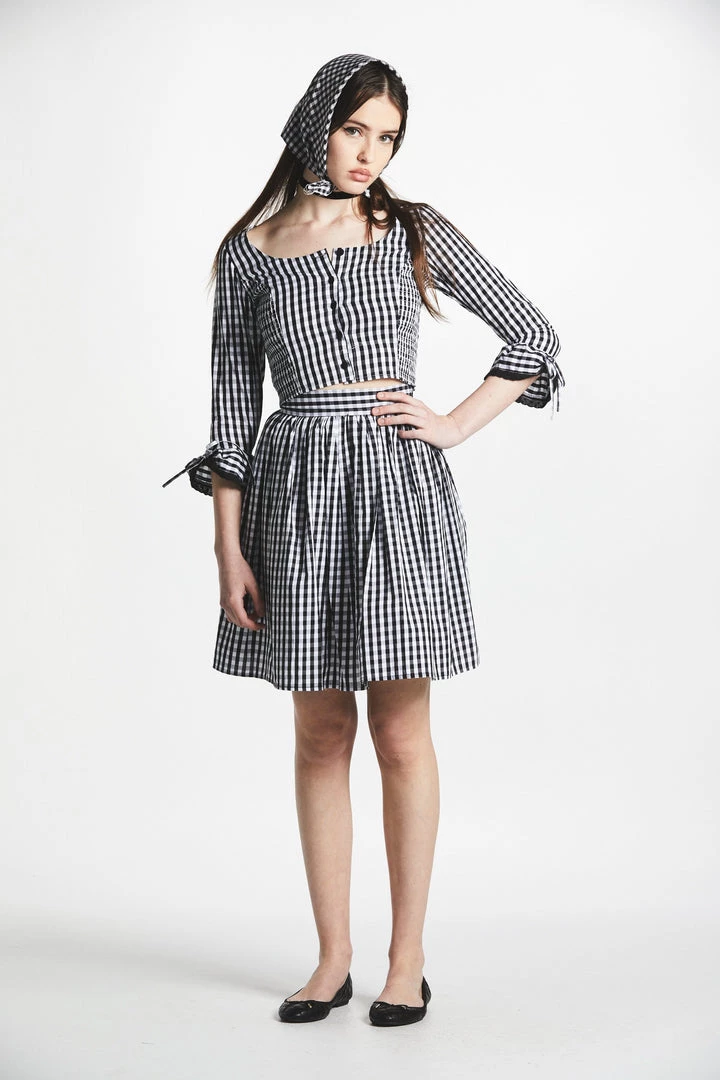 L'école Des Femmes Tops Marquise Gingham Top 5 L'école Des Femmes Tops Marquise Gingham Top
