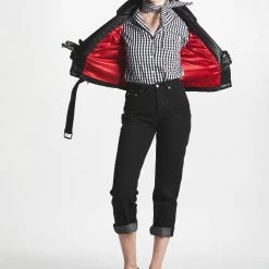 L'école Des Femmes Marilyn Monroe Gingham Blouse Tops