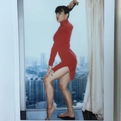 L'école Des Femmes The Lady Shanghai Dress (Red)