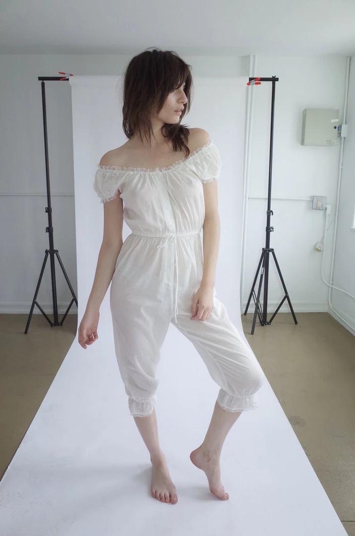 L'école Des Femmes Jumpsuits & Playsuits The Victorian Nightie 3 L'école Des Femmes Jumpsuits & Playsuits The Victorian Nightie