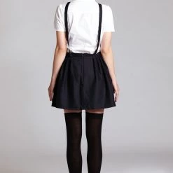 L'école Des Femmes Criss Cross Suspender Skirt Skirts 7 L'école Des Femmes Criss Cross Suspender Skirt Skirts