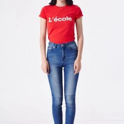 L'école Des Femmes L'école Tee (Red)