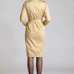 L'école Des Femmes Coats & Jackets Trench Dress (Butter)