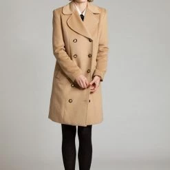 L'école Des Femmes Double-Breasted Cashmere Coat