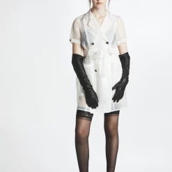 L'école Des Femmes Dresses Organza Couture Dress (White)