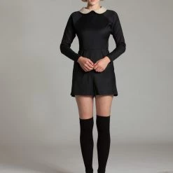 L'école Des Femmes Dresses Peter Pan Collar Playsuit