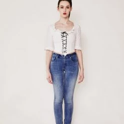 L'école Des Femmes Marquise Eyelet Top