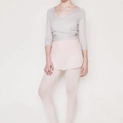 L'école Des Femmes NEW Ballerina Wrap Grey