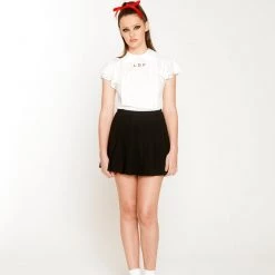 L'école Des Femmes NEW Flutter Sleeve Blouse 10 L'école Des Femmes NEW Flutter Sleeve Blouse