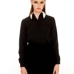 L'école Des Femmes NEW RBG Silk Blouse