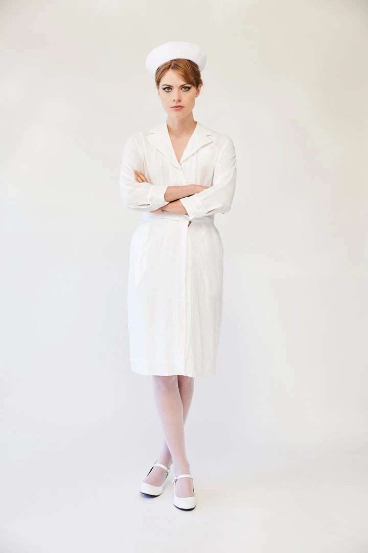 L'école Des Femmes NEW 1950’s Nurse Uniform 4 L'école Des Femmes NEW 1950’s Nurse Uniform