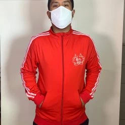 L'école Des Femmes Tracksuit Jacket (Red) Coats & Jackets