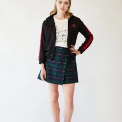 L'école Des Femmes Black Tracksuit Jacket NEW