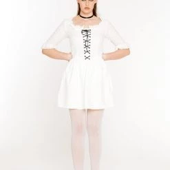 L'école Des Femmes The Marquise Eyelet Dress