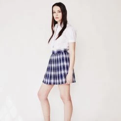 L'école Des Femmes Oxford Cotton Blouse NEW