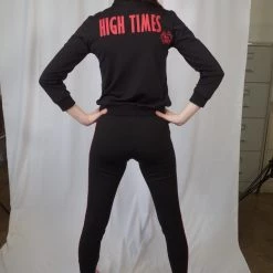 L'école Des Femmes Black Tracksuit Jacket NEW