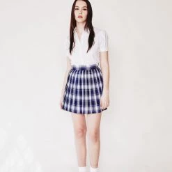 L'école Des Femmes Oxford Cotton Blouse NEW