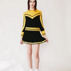 L'école Des Femmes Bumble Bee Cheerleader Skirt
