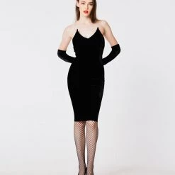 L'école Des Femmes NEW Cat Ear Velvet Dress