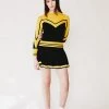 L'école Des Femmes Bumble Bee Cheerleader Skirt