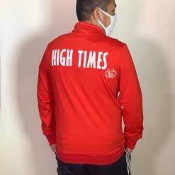 L'école Des Femmes Tracksuit Jacket (Red) Coats & Jackets