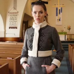 L'école Des Femmes Zhivago Suit Skirt NEW